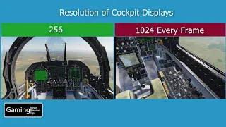 DCS World VR Settings 7: Cockpit Display Resolution