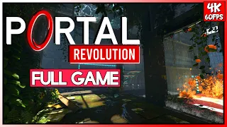 PORTAL: REVOLUTION【FULL GAMEPLAY】PORTAL 2 MOD | 4K60FPS | No Commentary