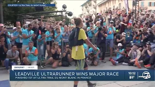 Colorado ultrarunner Courtney Dauwalter wins UTMB 100-mile race, completes historic hat trick