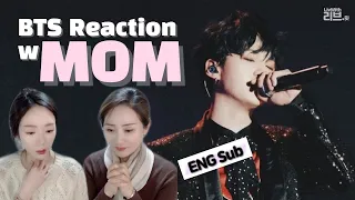 [Sub] 방탄소년단(BTS) 'SUGA - First Love' @Live performance | Korean Mom React to BTS | 엄마리액션