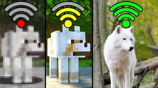 JEDE WI-FI STUFE wird MINECRAFT REALISTISCHER