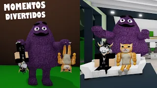 GRIMACE SHAKE es muy EXTRAÑO 🙀 MOMENTOS DIVERTIDOS  (ROBLOX)