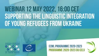 Webinar “Supporting the linguistic integration of young refugees from Ukraine”