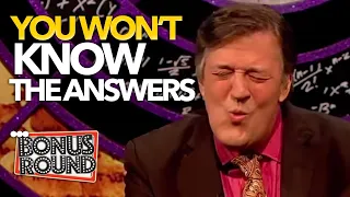 WHAT WHAT WHAT?! 5 Questions You WON'T Know The Answers To! QI With Stephen Fry
