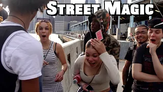 Crazy STREET MAGIC Funny REACTIONS! | JS Magic