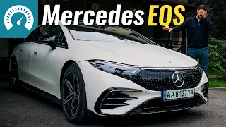 EQS крутіший за BMW i7? Електричний S-Class від Mercedes