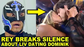 Rey Mysterio Breaks Silence About Liv Morgan Dating Dominik Mysterio as Rhea Ripley is Sad at Kiss