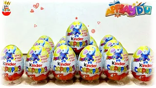 КИНДЕР СЮРПРИЗ APPLAYDU! Игрушки, СБОРКИ, ИЩУ Слона с ОБЛОЖКИ😁 Kinder Surprise unboxing