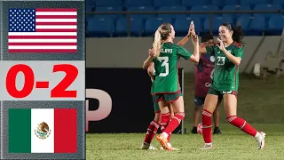 USA vs Mexico Highlights | 2024 Concacaf Women's Gold Cup | 2.26.2024