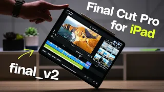 Final Cut Pro for iPad review: still rendering