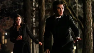 TVD 1x19 - Elena and Damon find Stefan, Bonnie stops him from killing a girl | Delena Scenes HD