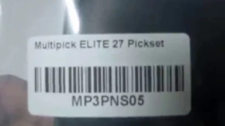 Ordering a Multipick Elite 27 Pick Set, but receiving an Elite 17.