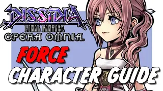 DFFOO SERAH FR FORCE ECHO CHARACTER GUIDE & SHOWCASE! BEST ARTIFACTS & SPHERES! I'M VERY IMPRESSED!!