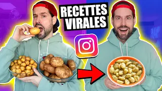 JE TESTE DES RECETTES POMMES DE TERRE D'INSTAGRAM - HUBY