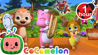 Animal Time Concert 🎺 CoComelon JJ's Animal Time Nursery Rhymes + Kids Songs | After School Club