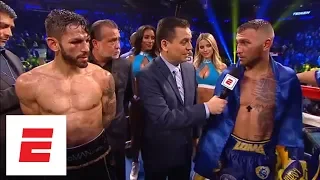 Vasiliy Lomachenko defeats Jorge Linares by knockout in the 10th round | ESPN