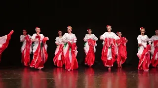 Mexican festive folk dance, Ballet by Igor Moiseev