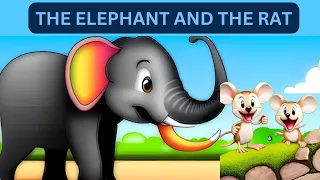 The Elephant and The Rat Story for Kids | English Moral Story | Bedtime Story | Lucky Kids Tube