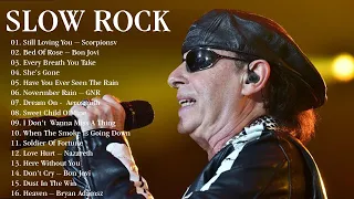 Scorpions, Guns N' Roses, Aerosmith, Bon Jovi, U2 - Greatest Hits Slow Rock Ballads 70s, 80s, 90s