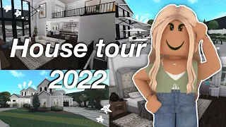 DREAM HOUSE TOUR! $1,000,000+ | ROBLOX BLOXBURG FAMILY ROLEPLAY | **WITH VOICE**