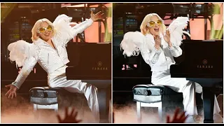 Lady Gaga with vs without AUTOTUNE / PITCH CORRECTION Comparison