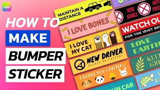 How to Make Bumper Sticker