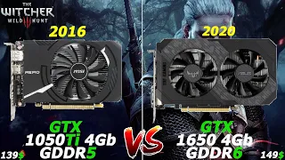 The Witcher 3 - GTX 1050 Ti vs GTX 1650 - FPS Test