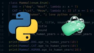 Taking enums farther in Python | Combining tuples with enums