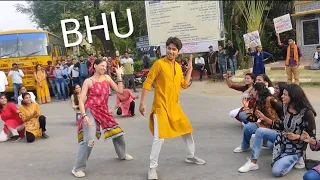 BHU ||Arts faculty promotion of fest || in campus #dance #bhu #collegelife @TeenaChaudharyBhu