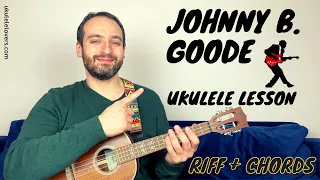 Johnny B. Goode Ukulele Tutorial - Chuck Berry Ukulele Lesson!