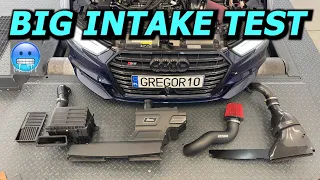 INTAKE TEST 2.0T MQB on DYNO - Test Dolotów MQB 2.0TFSI na hamowni by GREGOR10 GOLF 7R S3 AUDI VW