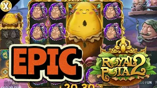 Royal Potato 2 🔥 Amazing EPIC WIN You Just Need To See! 🔥 New Online Slot BIG WIN - Print Studios