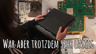 Samira zerlegt ihre erste PS3 Slim & Jailbreak