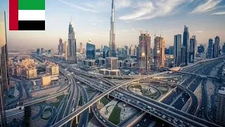 Dubai in 4K - City of Gold♥ Full City Tour in one day HD 2019♥United Arab Emirates