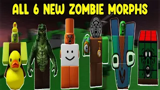 UPDATE - How To Find ALL 6 NEW ZOMBIE MORPHS in Find The Zombie Morphs