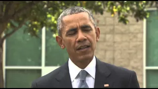 President Obama makes statement at Roseburg High School - Oct 9 2015