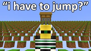 Minecraft but I join PARKOUR CIVILIZATION