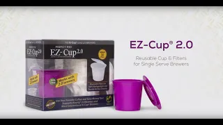 EZ-Cup 2.0 | Reusable #Kcup Pod Coffee Filter By Perfect Pod