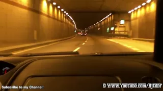 (HD) Lamborghini Gallardo Tunnel Sound!!! Downshifts and Accelerations!!