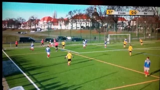 Luka Shubitidze Assist. Junioren Bundeliga-Dynamo Dresden