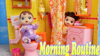 Baby Alive doll Abby's Morning Routine