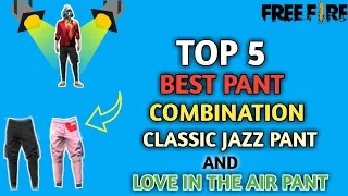 Best Pant Combination With Classic Jazz and Love in the air pant || Free Fire Pro Dress Combination