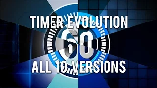Evolution of Minute To Win It Timers (All 10 Versions)