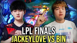 BIN VS JACKEYLOVE, WHO WILL WIN LPL AGAIN? - BLG vs TES | LPL Spring Finals 2024