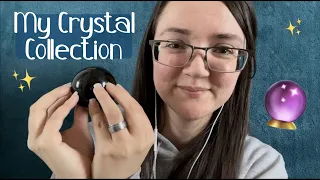 ASMR // My Crystal Collection 🔮 | Tapping and Scratching on Crystals, Soft Spoken