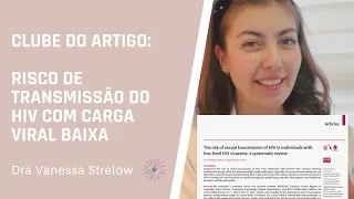 A partir de qual carga viral há risco de transmitissão do HIV?