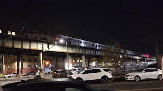 Brand New MTA R211T Open Gangway Subway Cars (#4040-#4044) Being moved to Coney Island via West End