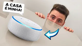 ESPIONEI A ALEXA POR 24 HORAS E ALGO ESTRANHO ACONTECEU!