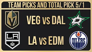 NHL Picks & Predictions Today 5/1/24 | NHL Picks Today 5/1/24 | Best NHL Bets