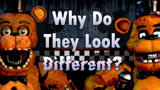 Are The Withereds and FNaF 1 Animatronics Really the Same? - FNaF Theory